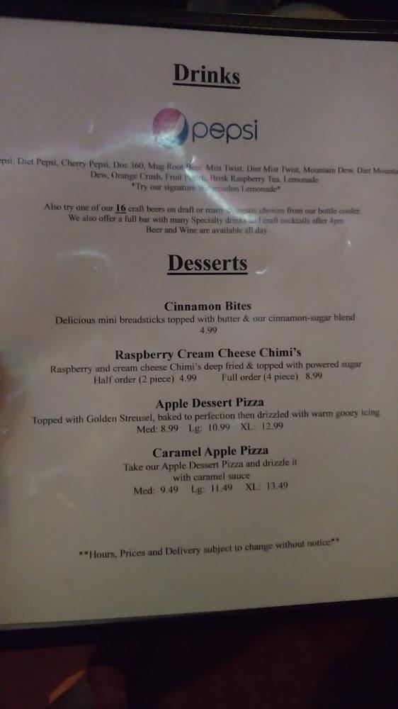 Blackstone Pizza Co Cheese Sticks