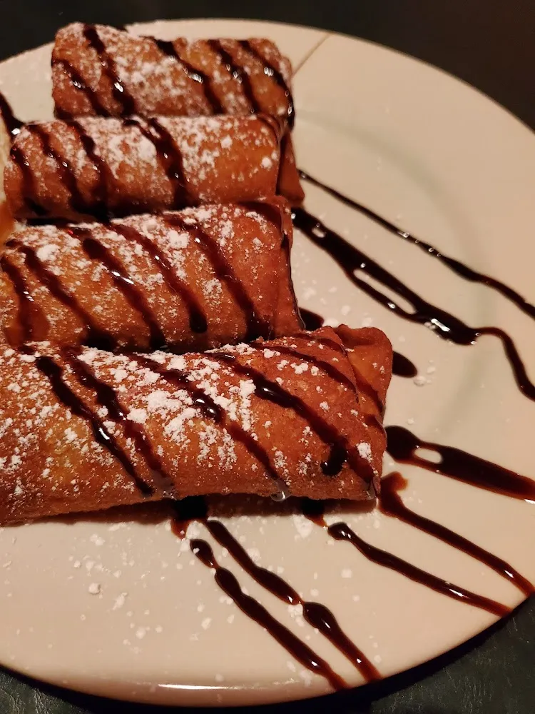 Raspberry Cheesecake Chimichangas